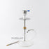 ODUMAN HYBRID V2.0 HOOKAH - CLEAR /  オデュマン ハイブリッド V2.0-クリア(ODUMAN JAPAN別注品)(シーシャ本体)